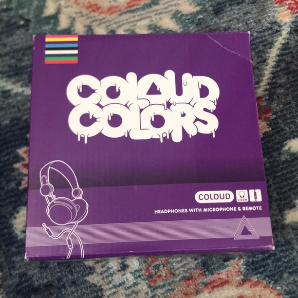 Coloud Color Purple Headphones - Picture 1 of 6